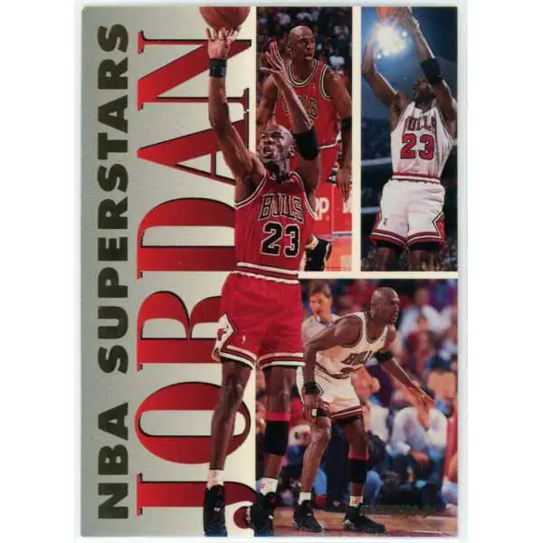 NBA 1994 Fleer NBA Superstars Michael Jordan #7 [Excellent]