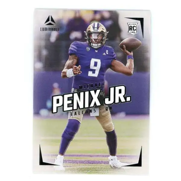 NFL 2024 Luminance Football Michael Penix Jr. #136 [Rookie]