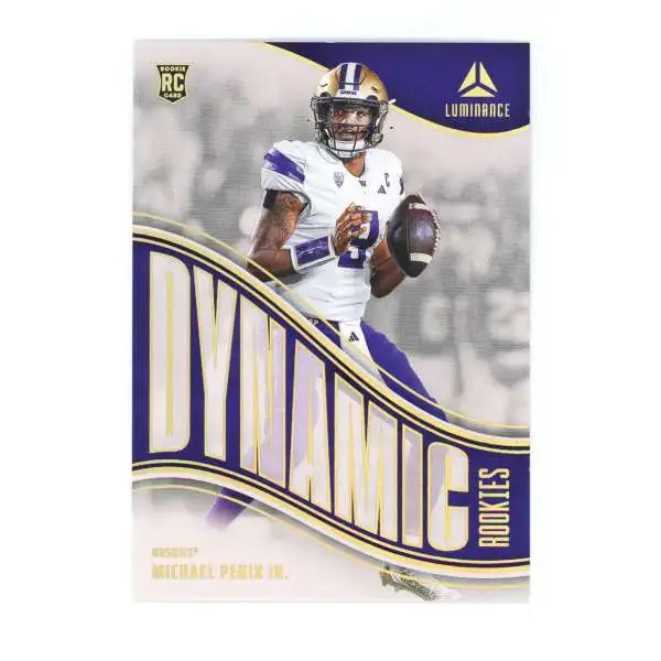 NFL 2024 Luminance Football Dynamic Michael Penix Jr. DR-MPJ [Rookie]