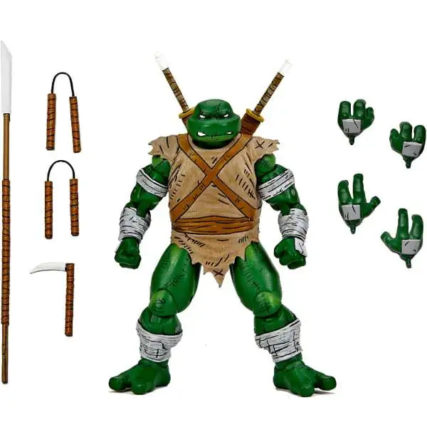 NECA Teenage Mutant Ninja Turtles Mirage Comics Michelangelo The Wanderer Action Figure