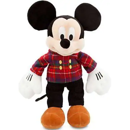 Disney 2013 Holiday Mickey Mouse Exclusive 17-Inch Plush [Plaid Jacket]