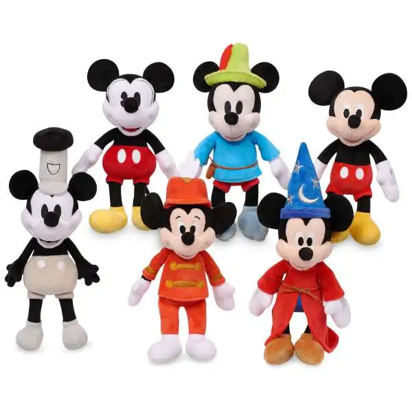 Disney Mickey the True Original Mickey Through the Years 10 Plush