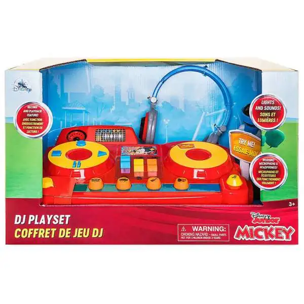 Disney Mickey Mouse DJ Exclusive Playset [Lights & Sounds]