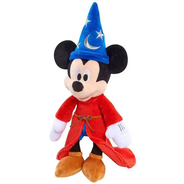 Disney Mickey the True Original 90 Years of Magic Sorcerer's Apprentice 9-Inch Plush