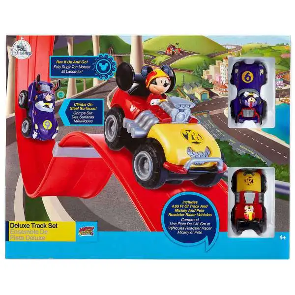 Disney Mickey Roadster Racers Deluxe Track Exclusive Set - ToyWiz