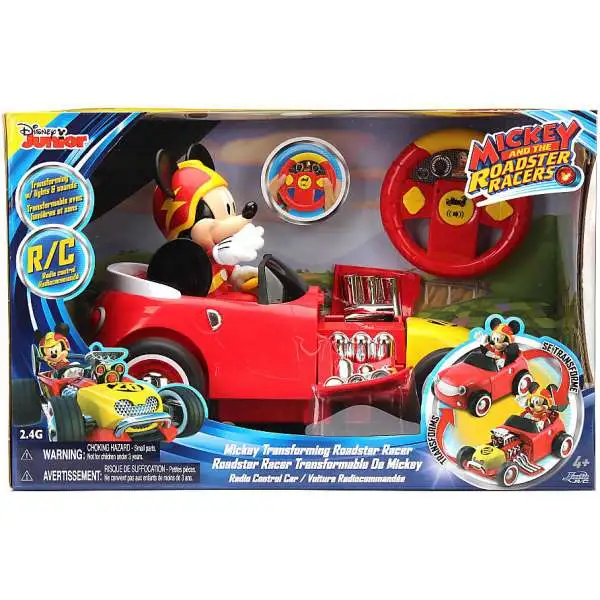 Disney Junior Mickey & Roadster Racers Mickey's Transforming Roadster Racer R/C Vehicle