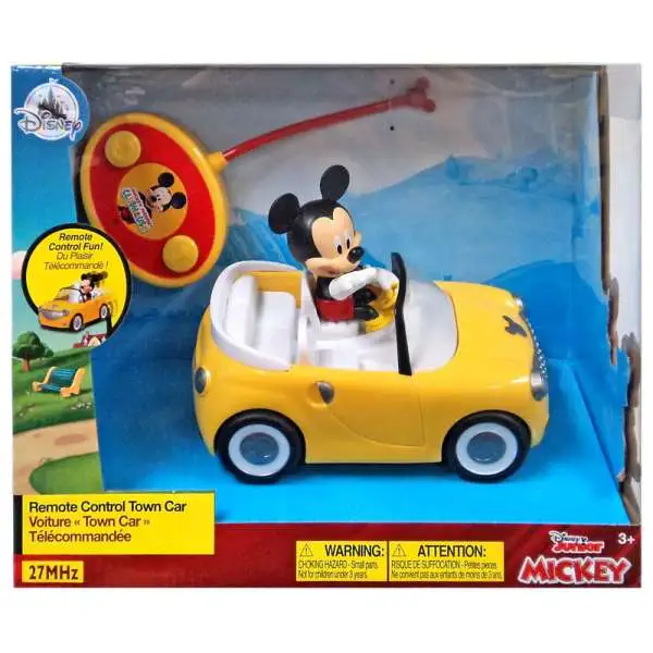 Disney Junior Mickey Mouse Remote Control Town Car Exclusive R/C Vehicle [27MHz]