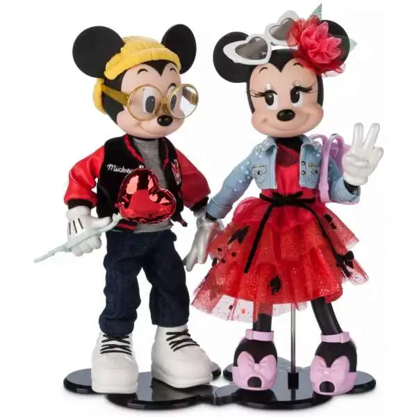 Disney Sketchbook Mickey Minnie 2022 Drop Christmas Ornament New With – I  Love Characters