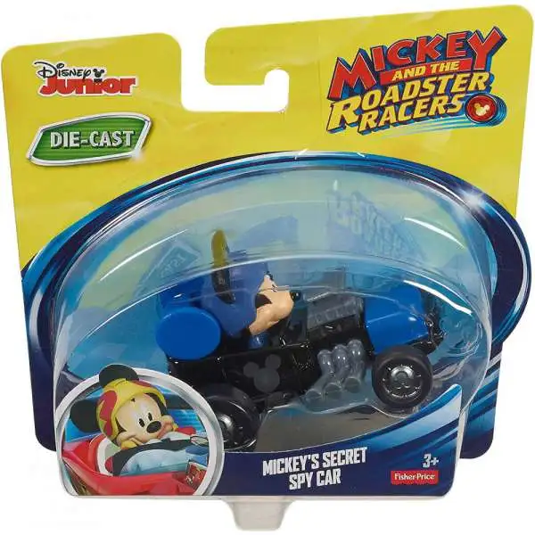 Fisher Price Disney Mickey & Roadster Racers Mickey's Secret Spy Car Diecast Vehicle