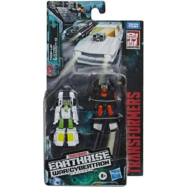 Transformers Generations Earthrise: War for Cybertron Trilogy Autobot Daddy-O & Trip-Up Micromaster Action Figure 2-Pack WFC-E3 [Hot Rod Patrol]