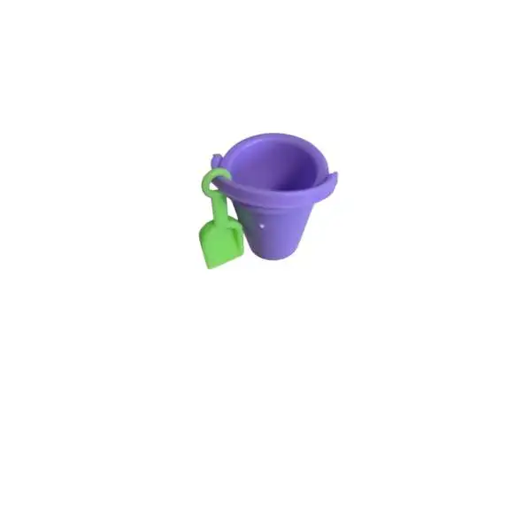 World's Smallest Micro Toy Box Series 1 Micro Toy [Bucket & Shovel, Loose]