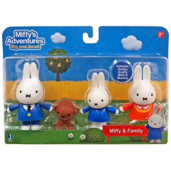 miffy's Adventures Big and small 2体セット miffyfam4pk.webp
