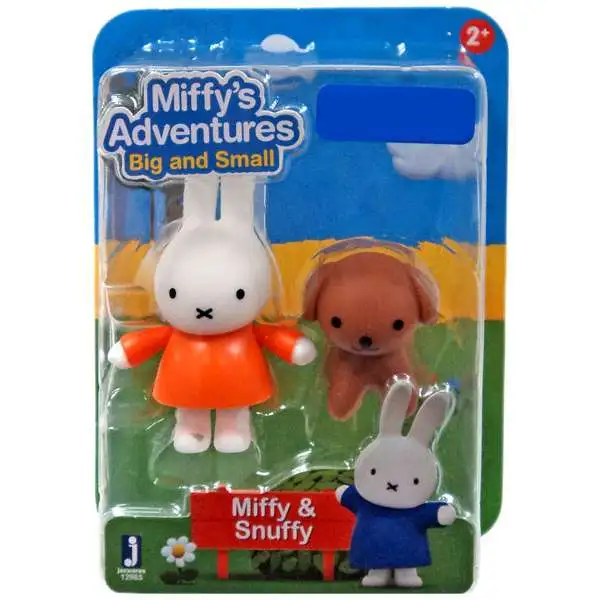 Miffy's Adventures Big & Small Miffy & Snuffy Exclusive Figure 2-Pack