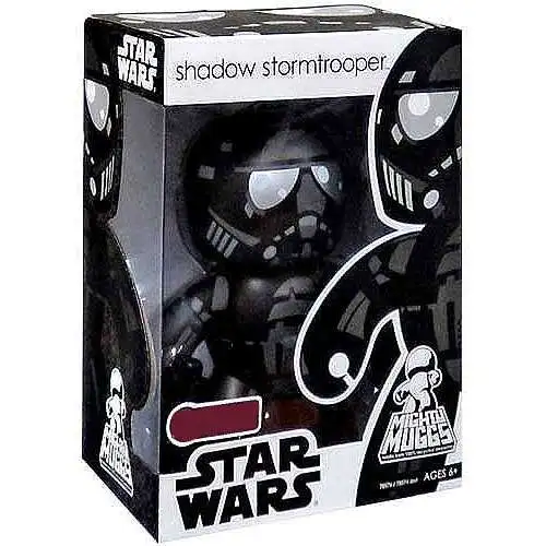 Star Wars Expanded Universe Mighty Muggs Exclusives Shadow Stormtrooper Exclusive Vinyl Figure
