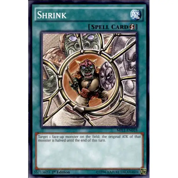 YuGiOh Millennium Pack Common Shrink MIL1-EN018