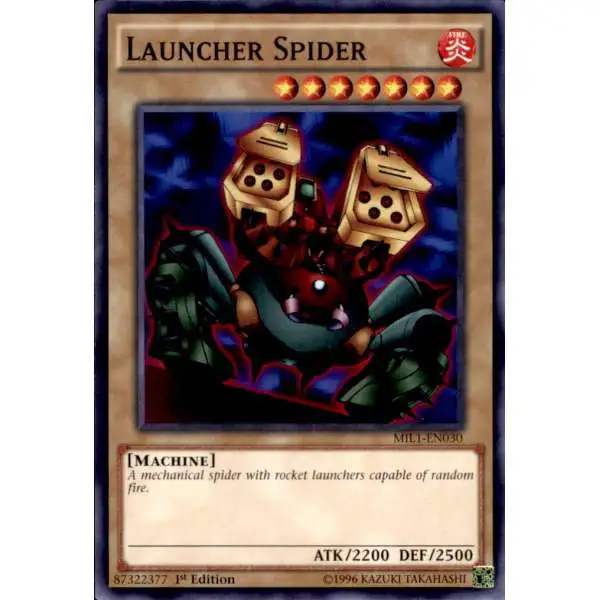 Ω YUGIOH Ω N° 87322377 Launcher Spider 