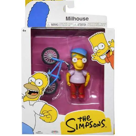 The Simpsons Wave 3 Milhouse Action Figure [Damaged Package]