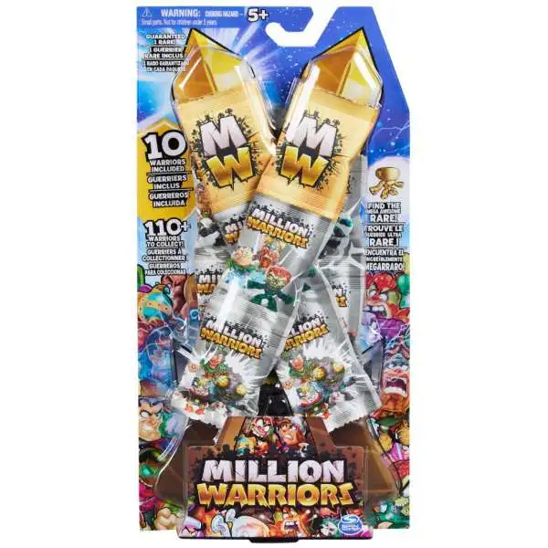 Million Warriors Mystery Mini Figure 10-Pack