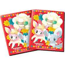 Pokemon Black & White Red Minccino Standard Card Sleeves [32 Count]