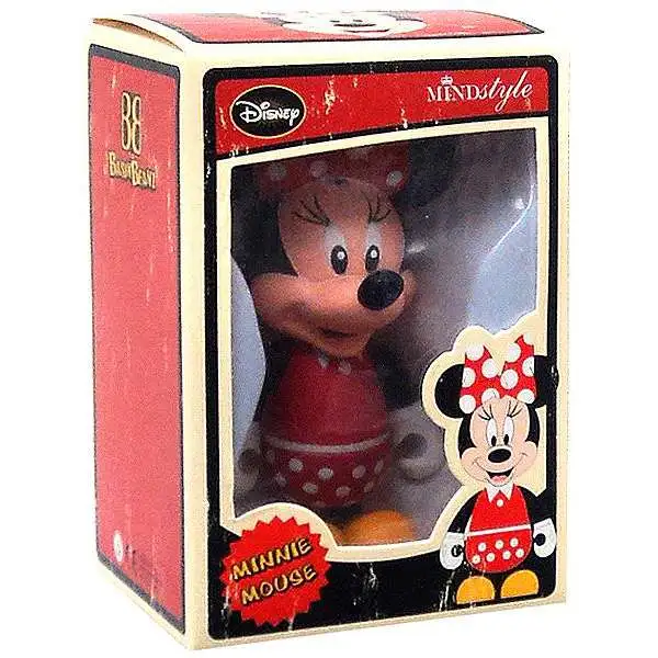 Disney Mickey Mouse Basix Beanz Series 1 Minnie Mouse 3-Inch Vinyl Figure