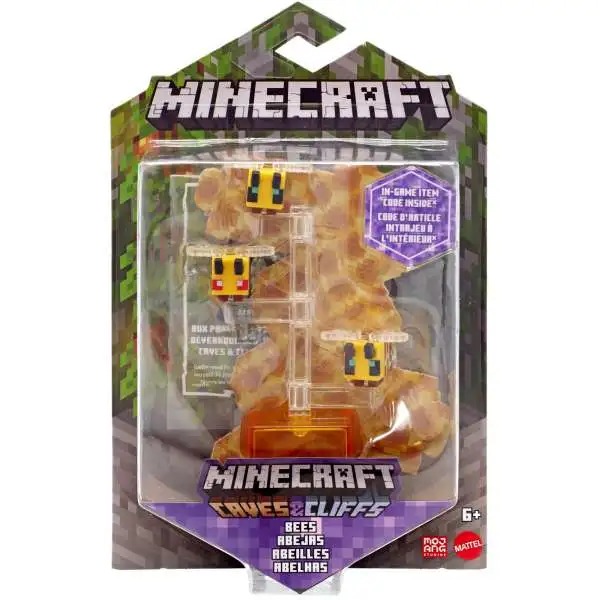 Minecraft Caves & Cliffs Bees Action Figure