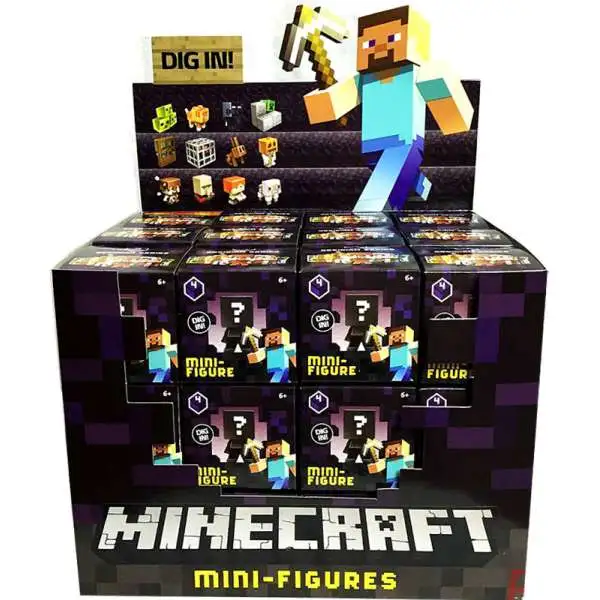 Minecraft Obsidian Series 4 Mystery Box [36 Packs]
