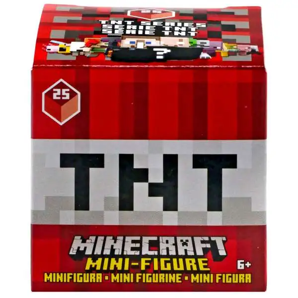 Minecraft TNT Series 25 Mystery Pack [1 RANDOM Figure]