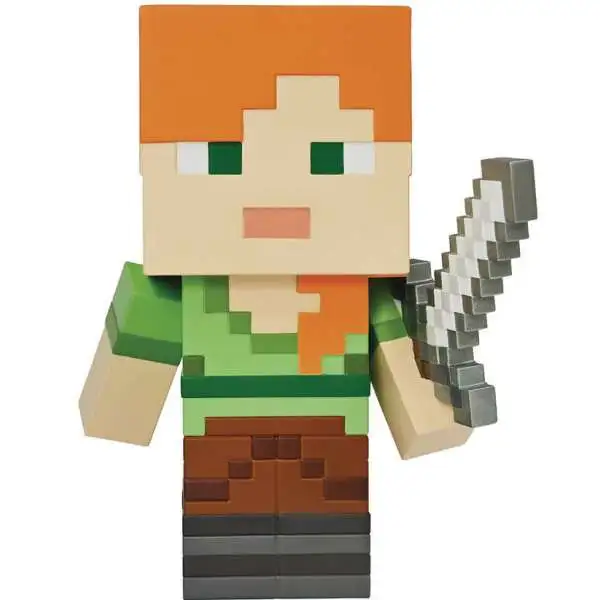 Minecraft Alex 9-Inch Vinyl Figural Bank
