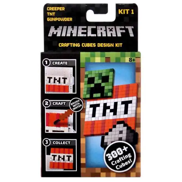 Minecraft Creeper, TNT & Gunpowder Crafting Refill Pack [Kit #1, Loose]