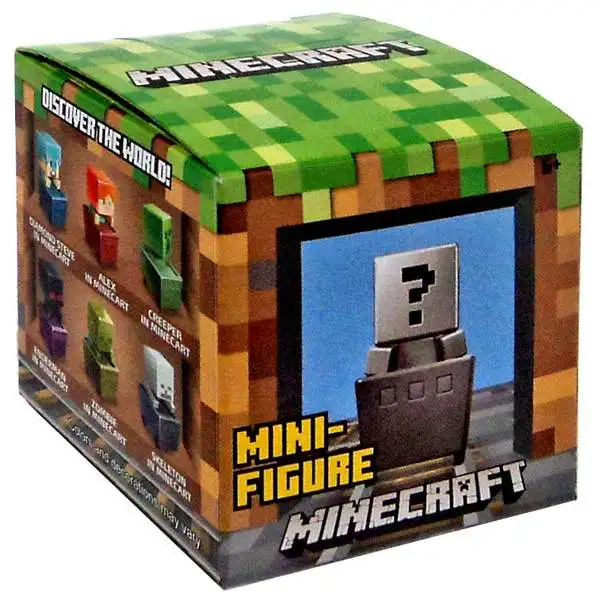 Minecraft Minecart Series 1 Mystery Pack [1 RANDOM Figure]
