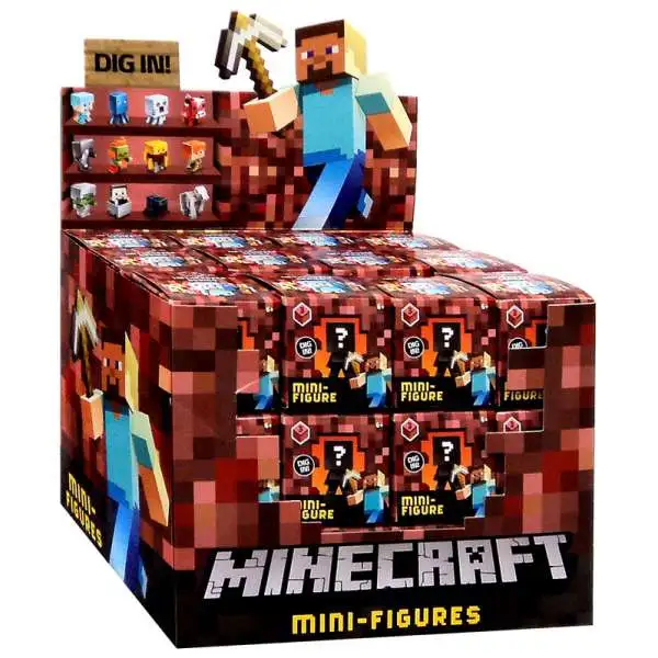 Minecraft Netherrack Series 3 Mystery Box [36 Packs]