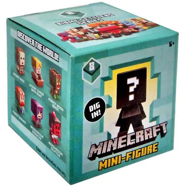 Minecraft Biome Settlers Series 8 Mystery Pack [1 RANDOM Figure]