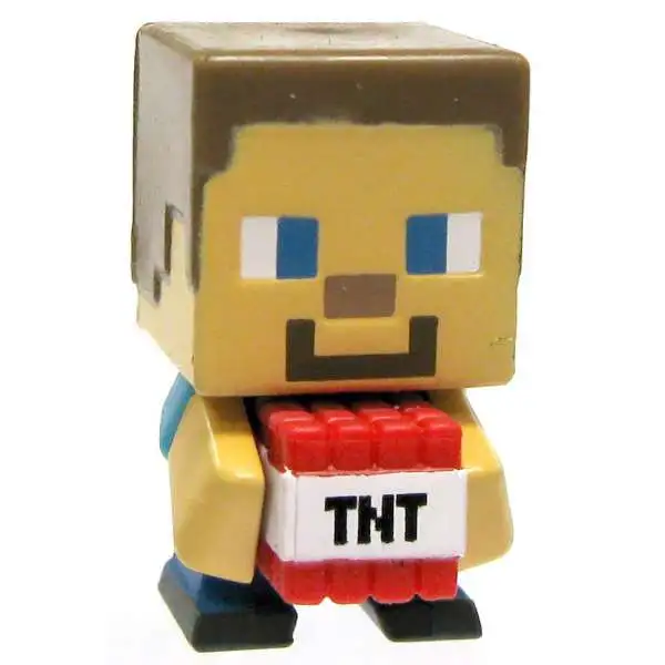 Minecraft Stone Series 2 TNT Steve 1-Inch Mini Figure [Loose]