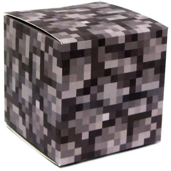 Minecraft Cobblestone Block Papercraft [Single Piece]