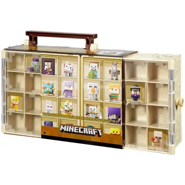 Desert Minecraft Mini Figure Collector Case
