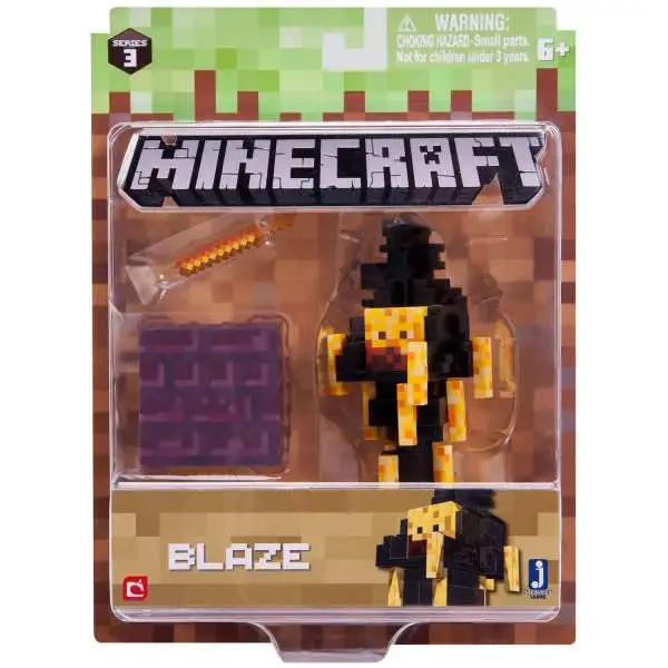 ブレイズ マインクラフト　アクションフィギュア　Minecraft Blaze mines3afblaze.webp