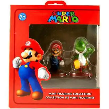 Super Mario Mario & Yoshi Mini Figure 2-Pack [Damaged Package]