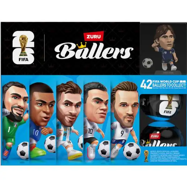 5 Surprise Mini Brands 2026 FIFA World Cup Ballers Mystery Pack 1