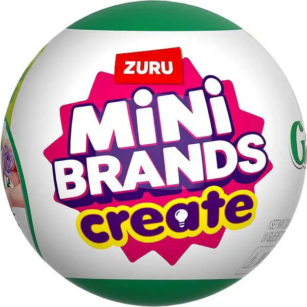 5 Surprise Mini Brands! Create Garden Mystery Pack