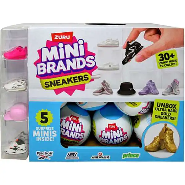 5 Surprise Mini Brands! Sneakers Mystery Box [21 Packs]