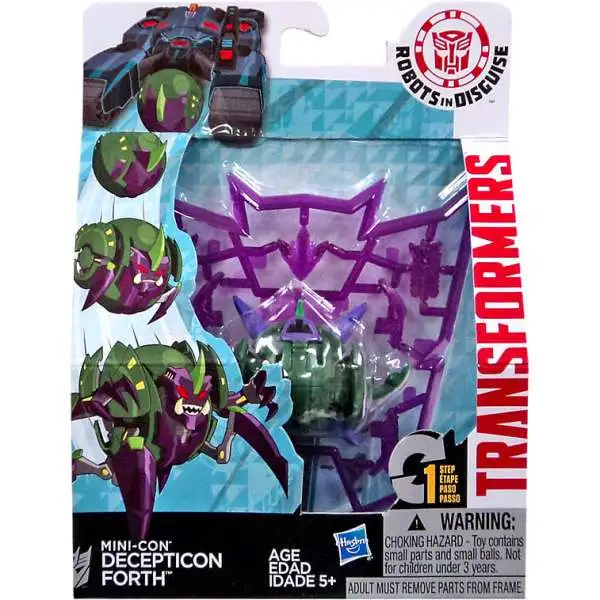Transformers Robots in Disguise Mini-Con Decepticon Forth Action Figure