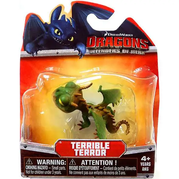How to Train Your Dragon Dragons Defenders of Berk Terrible Terror 3-Inch Mini Figure