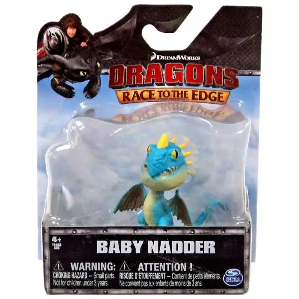 How to Train Your Dragon Race to the Edge Baby Nadder 3-Inch Mini Figure