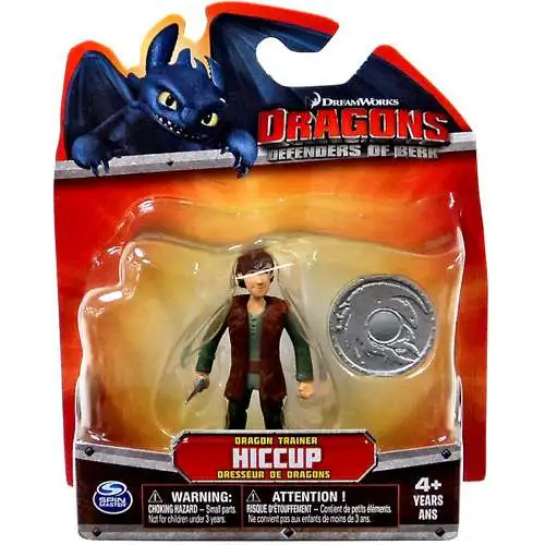 How to Train Your Dragon Dragons Defenders of Berk Hiccup 3-Inch Mini Figure