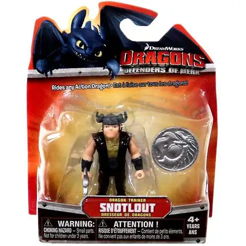 How to Train Your Dragon Dragons Defenders of Berk Snotlout 3-Inch Mini Figure