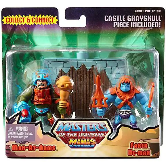 Masters of the Universe Minis Faker & Man-At-Arms Exclusive Mini Figure 2-Pack