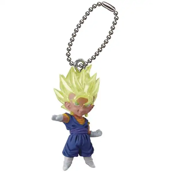 Dragon Ball Super UDM Mini Mascot Collection Super Saiyan Vegito 2.5-Inch Keychain [Loose]