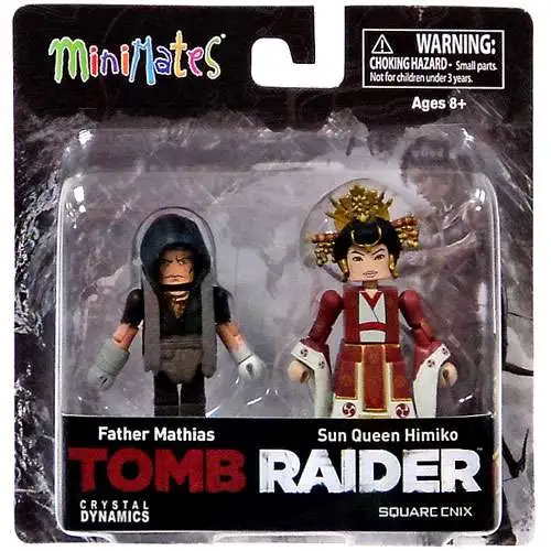 Tomb Raider Minimates Father Mathias & Sun Queen Himiko Minifigure 2-Pack