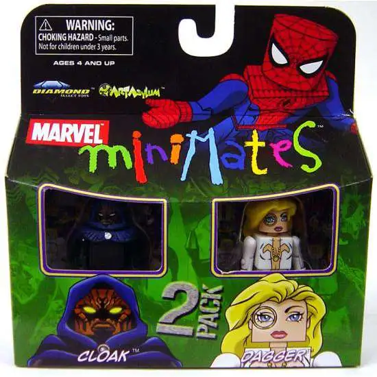 Marvel Minimates Series 23 Cloak & Dagger Minifigure 2-Pack