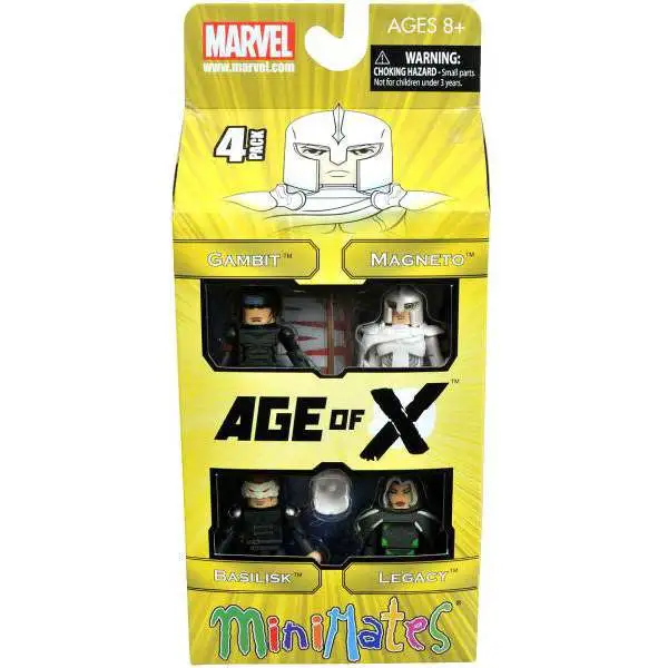 Marvel Minimates Exclusives Age of X Exclusive Minifigure 4-Pack